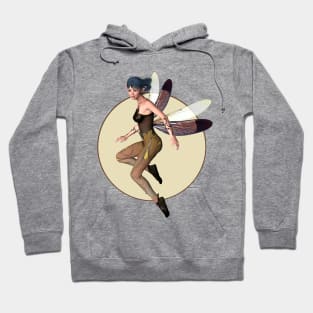 Fly high fairy faerie elf in dragonfly wings Hoodie